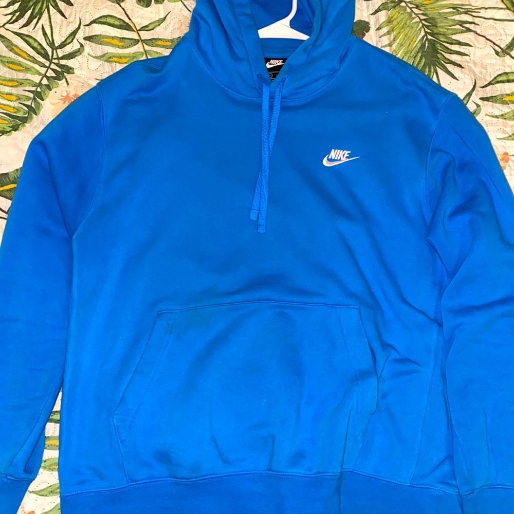Nike Hoodie (Blue Pull Over)